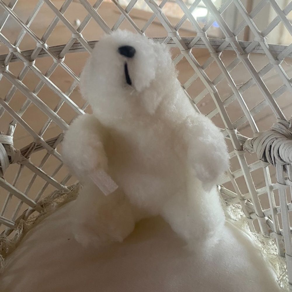 Unipak International Vintage mini polar bear stuffed animal